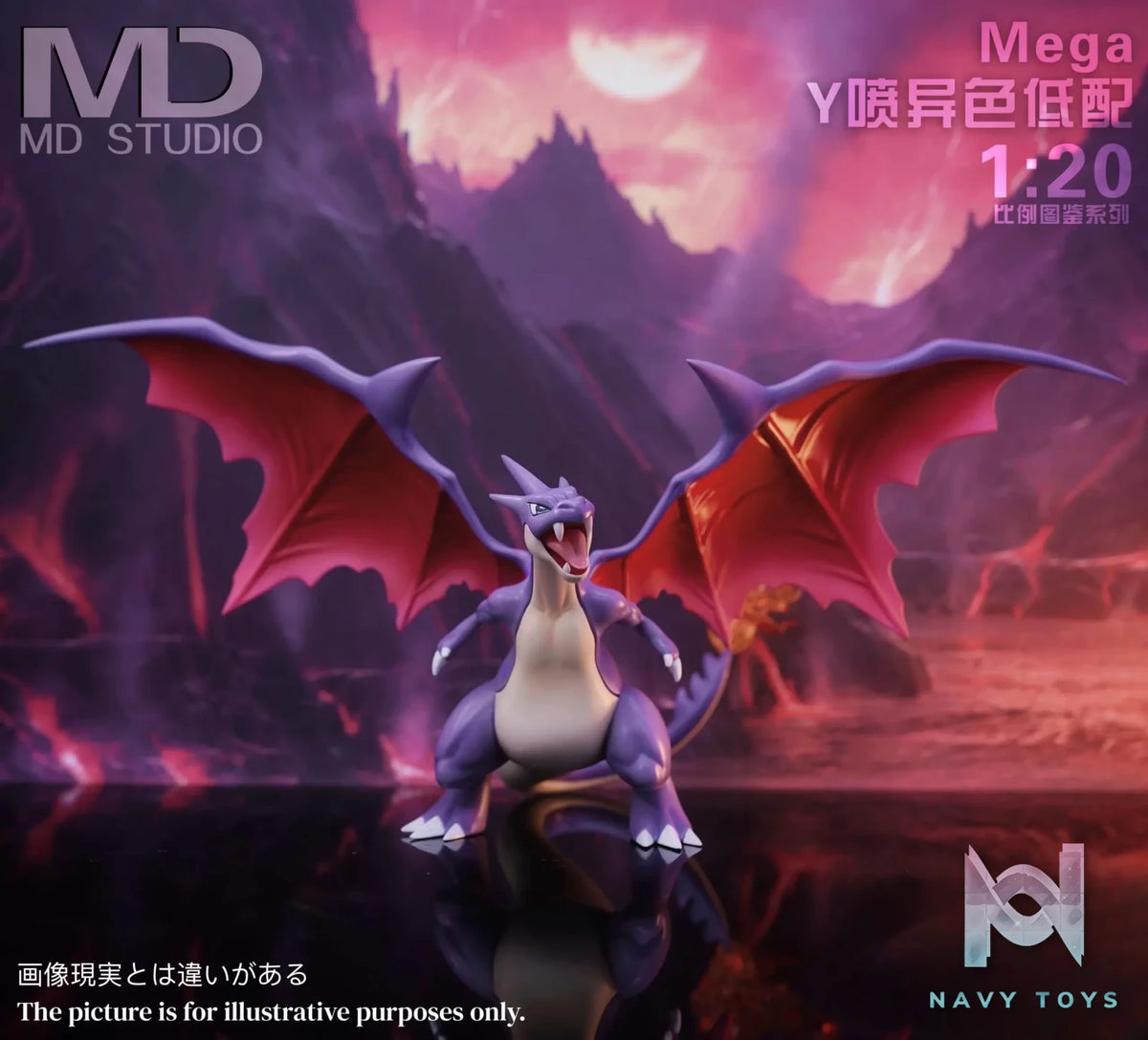 MD Studio – Pokemon Charizard Y 2.0