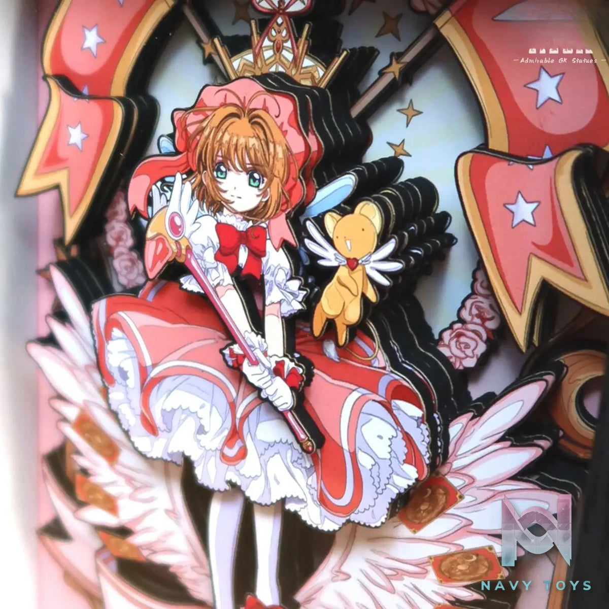 KALA HOME Studio – Sakura Kinomoto #04 3D Decorative Painting Cardcaptor Sakura