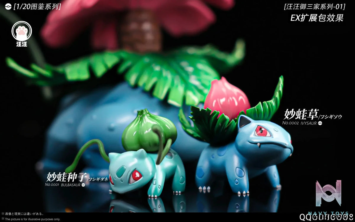 WangWang Studio – Pokémon Venusaur Evolution Set