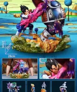 JacksDo Studio - Dragon Ball ACT.06 Vegeta vs Dodoria resin statue Navy Toys anime figure
