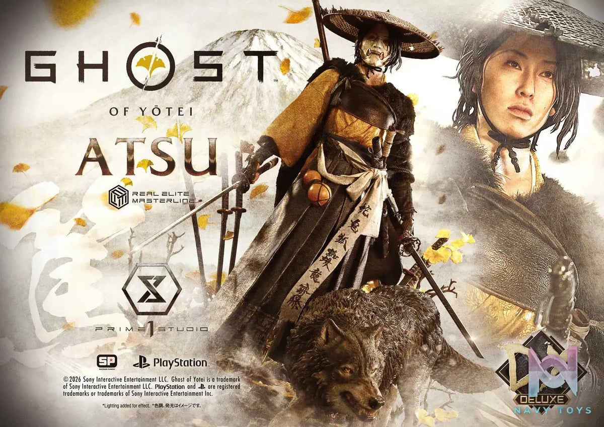 Prime 1 Studio – Real Elite Masterline Ghost of Yotei Atsu 1/4 Statue REMGHOY-01 REMGHOY-01DX REMGHOY-01DXS (Licensed)