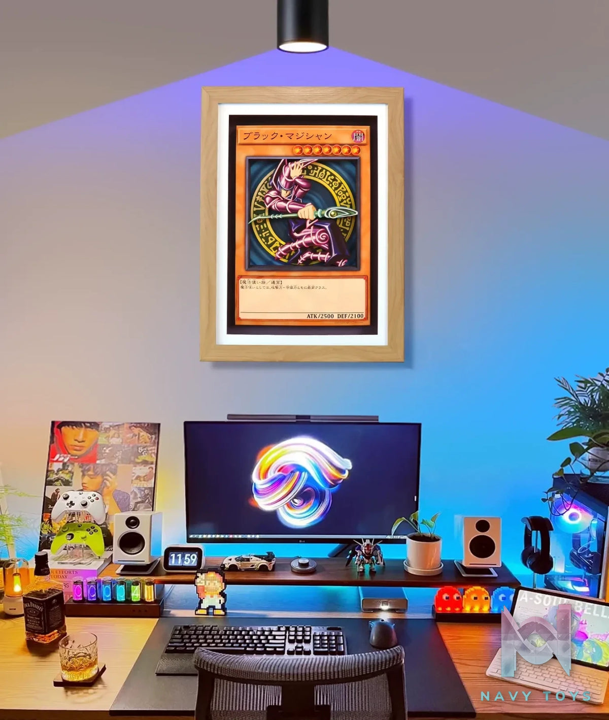 KALA HOME Studio – Dark Magician 3D Decorative Painting Yu-Gi-Oh!