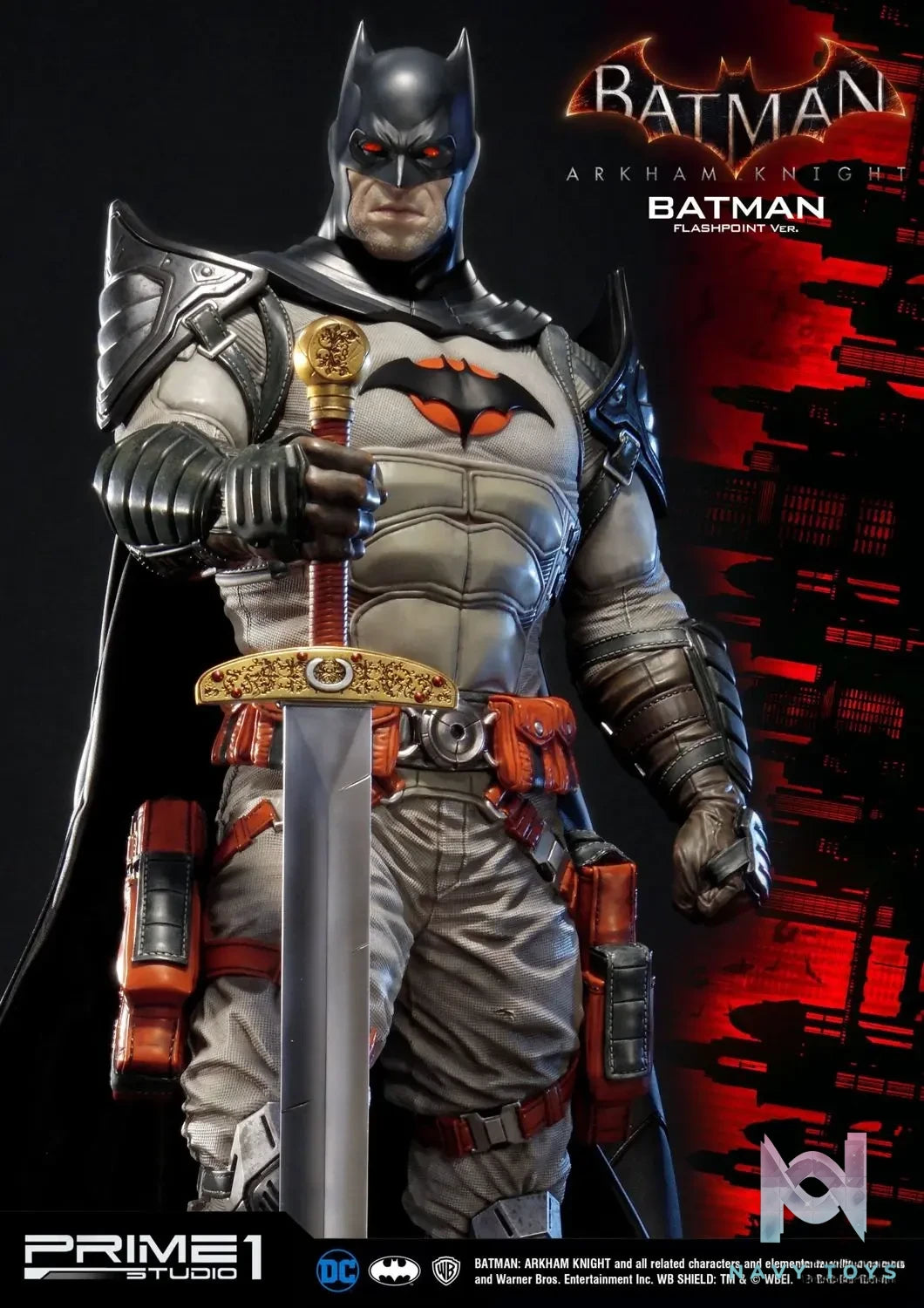 Prime 1 Studio – Museum Masterline Batman: Arkham Knight Flashpoint Batman MMDC-20 MMDC-20EX (Licensed)
