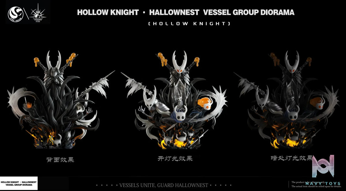 Stone Custom Studio – Scene Series Void Vessel Family Hollow Knight