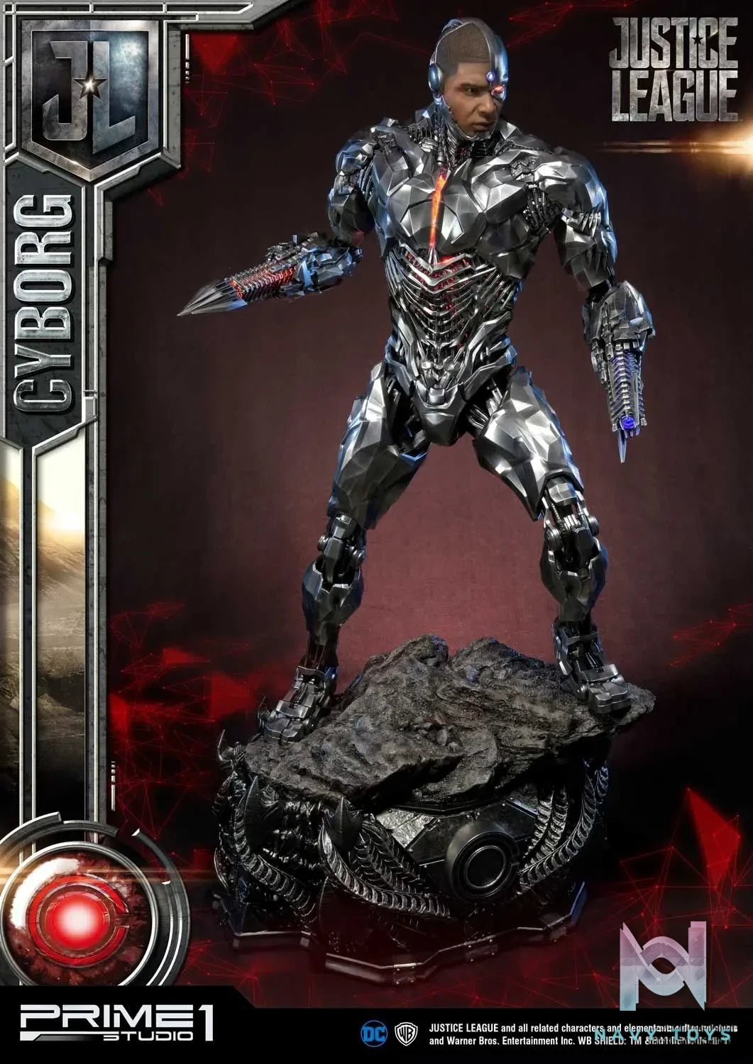 Prime 1 Studio – Museum Masterline Justice League (Film) Cyborg MMJL-03 MMJL-03EX (Licensed)