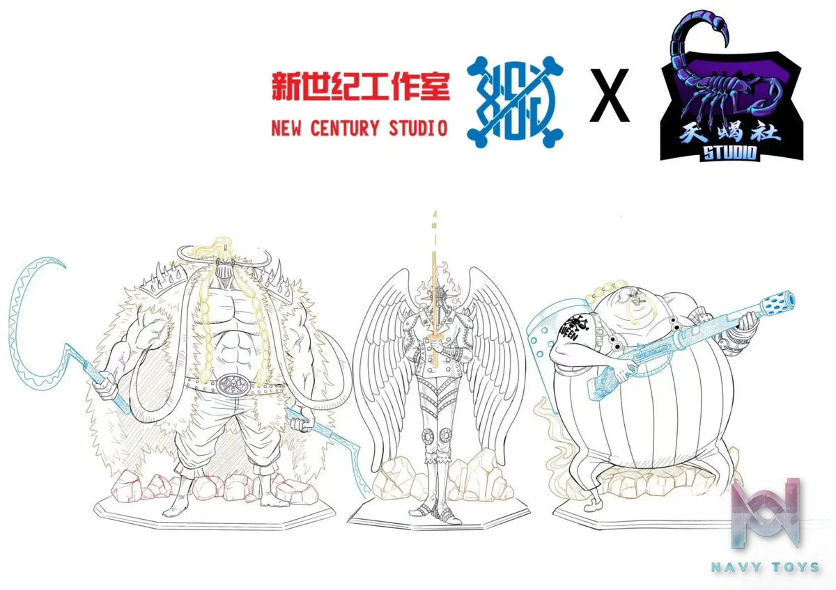 New Century Studio & Tian Xie She Studio – One Piece Beasts Pirates
