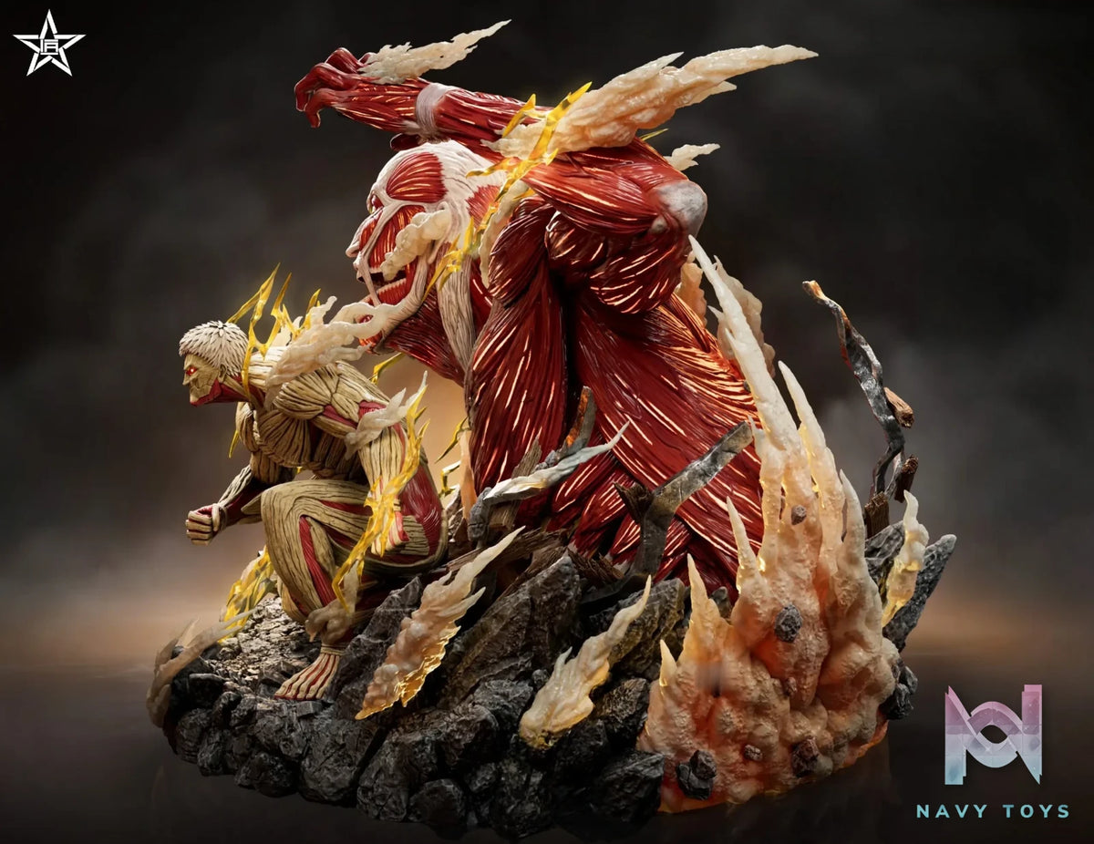 Craftsman Studio – Armored Titan X Colossal Titan Attack on Titan