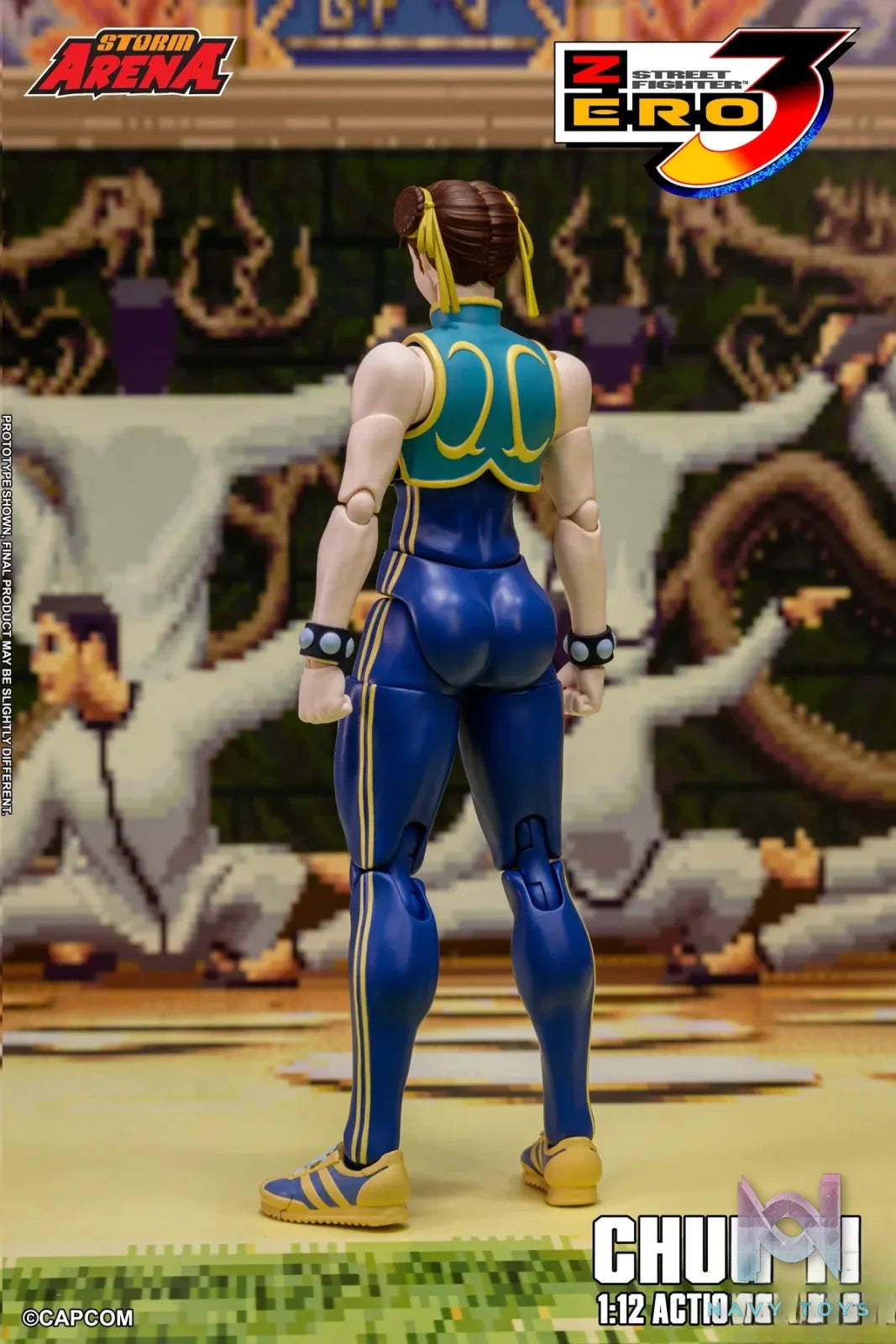 Storm Toys – STREET FIGHTER ZERO 3 CHUN LI 1/12 Action Figure SFSA06 (Licensed)