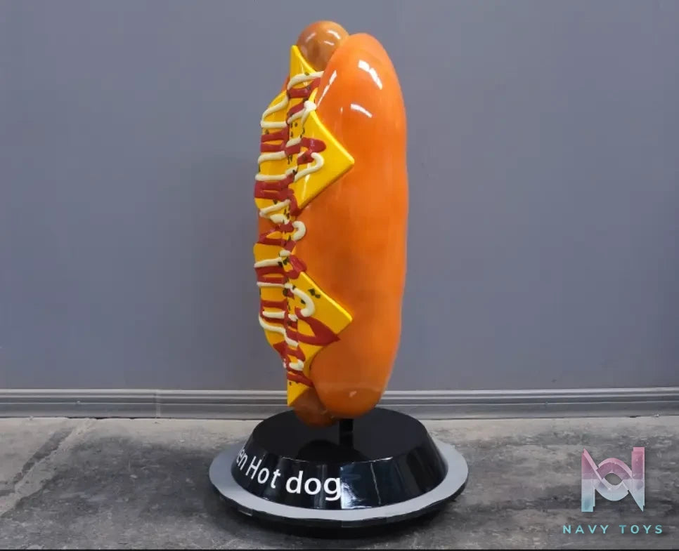 Royal Craftsman Studio – Large Simulated Hot Dog Model Large Scale Sculpture
