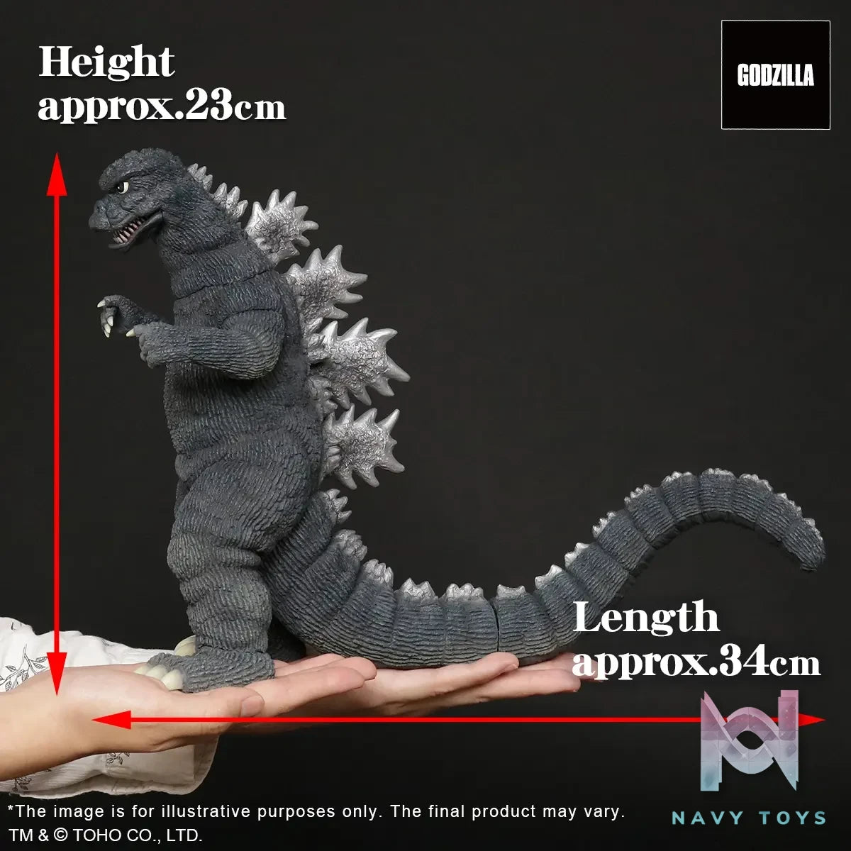 X-PLUS PLEX Studio – TOHO Daikaiju Series Godzilla (1974)