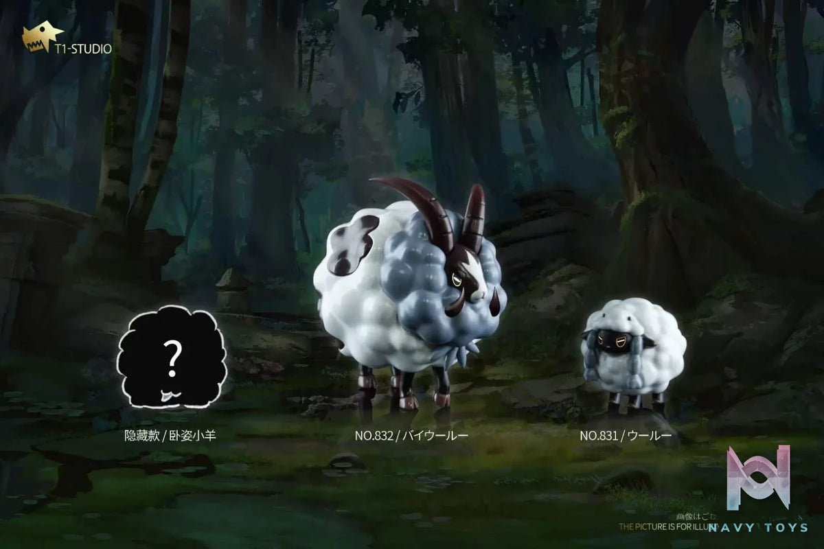 T1 Studio – Pokemon Wooloo & Dubwool