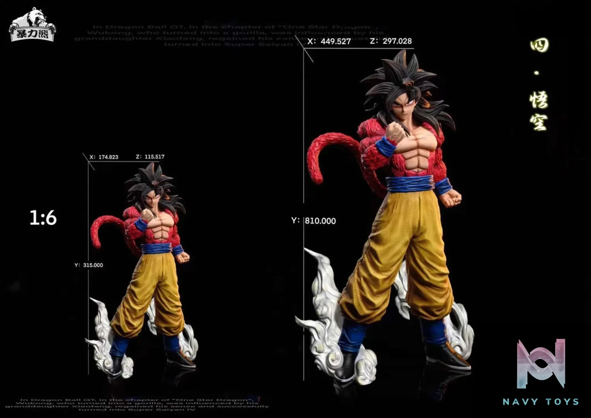 Violent bear Studio – Dragon Ball Super Four Series 001 Super Four Goku