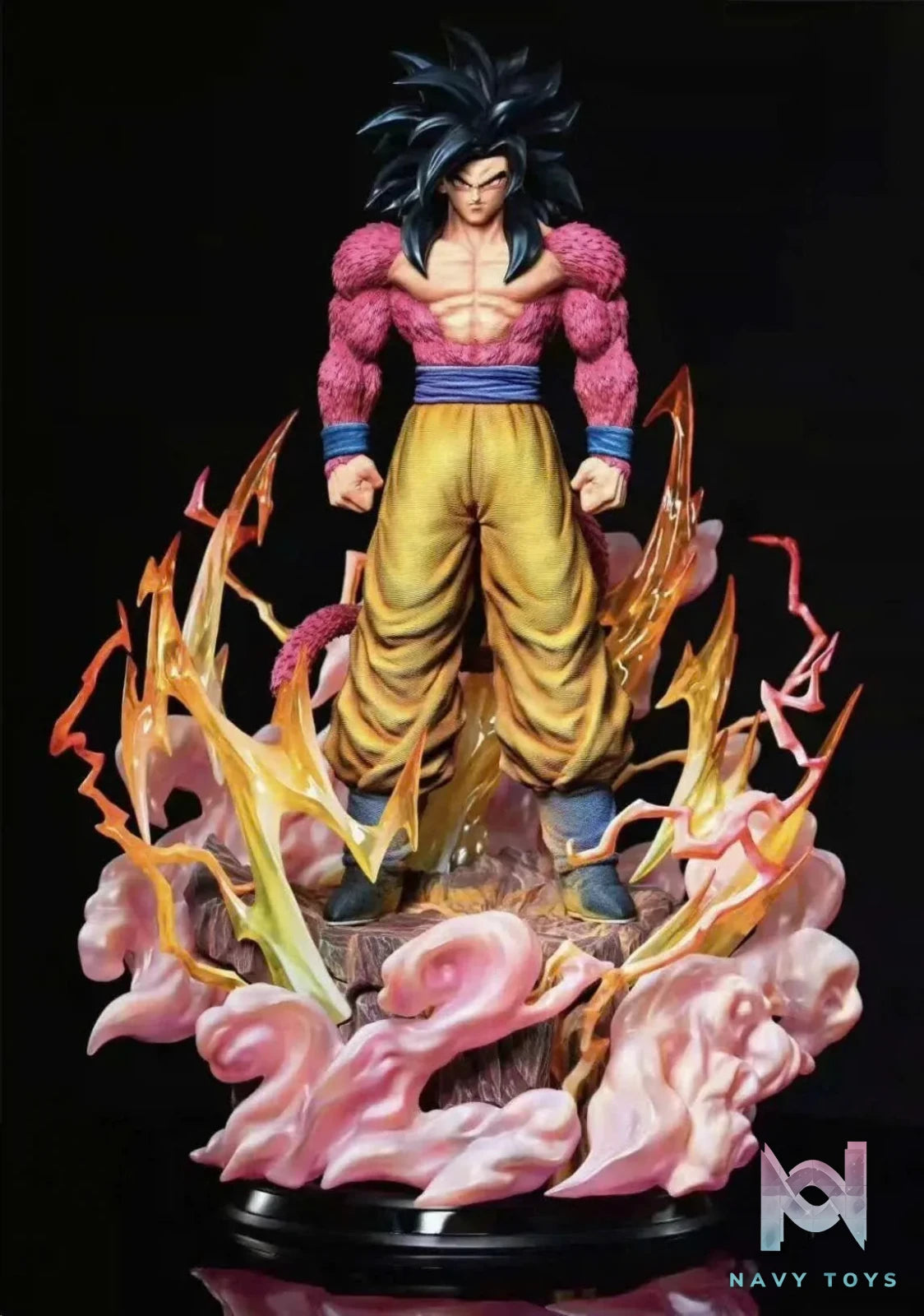 Goku Super Saiyan 4 Resin Recast Statue - Dragon Ball resin statue Recast anime figure