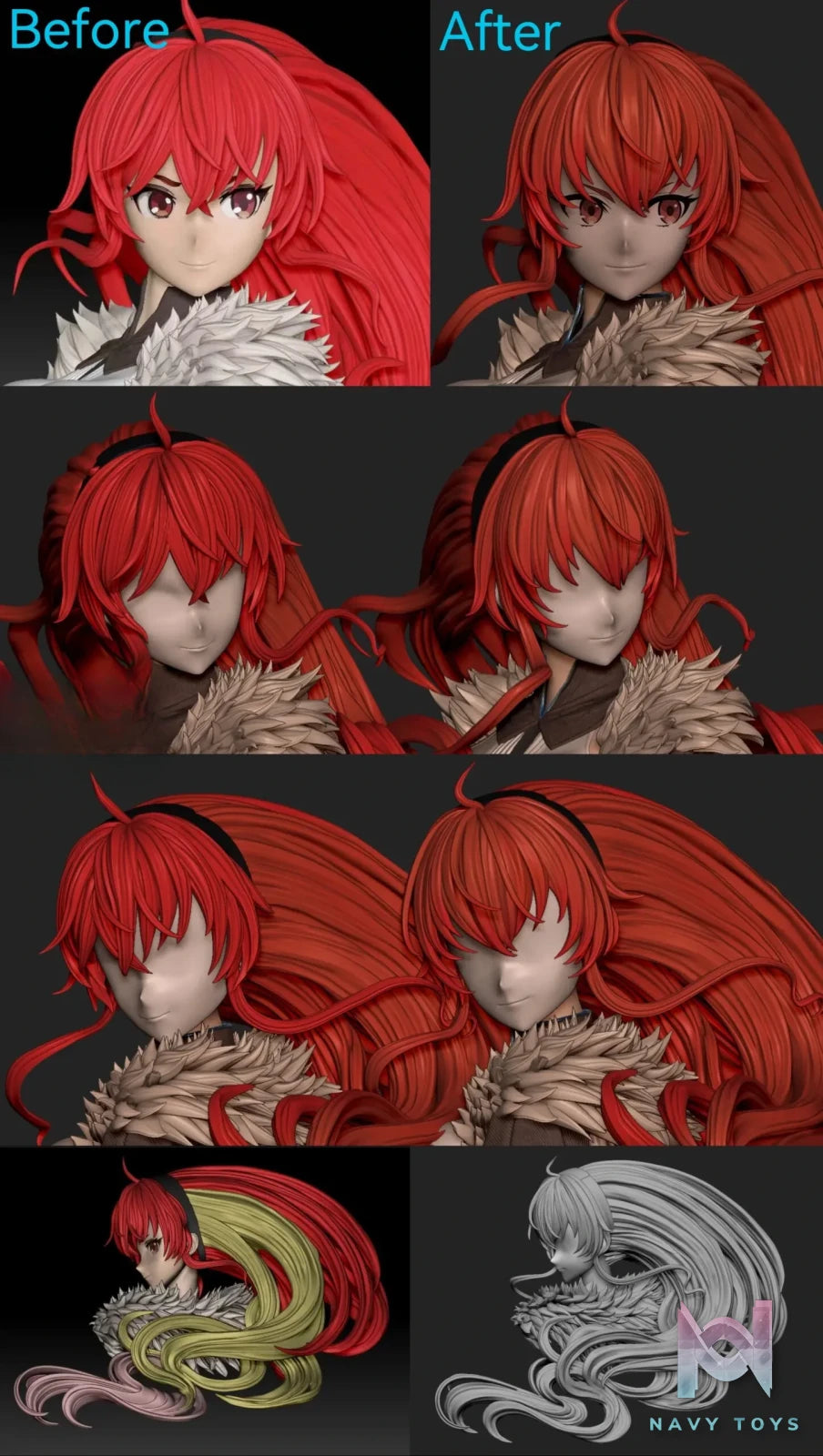 ArtCast Studio – Eris Boreas Greyrat Mushoku Tensei: Jobless Reincarnation