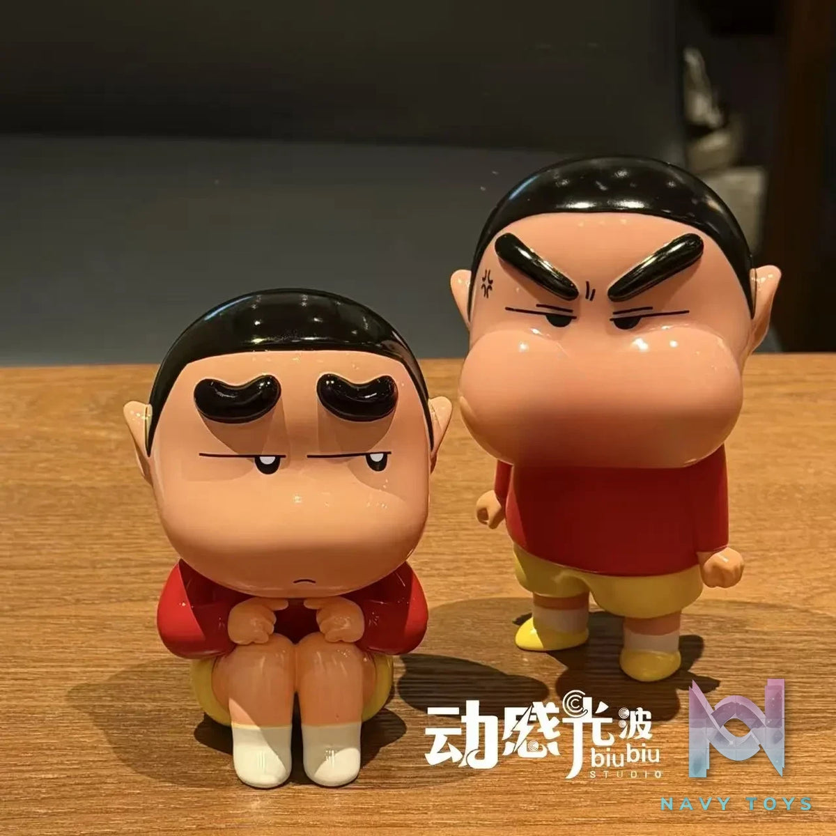 BiuBiu Studio – Shinnosuke Nohara Sitting With A Wronged Expression Crayon Shin-chan