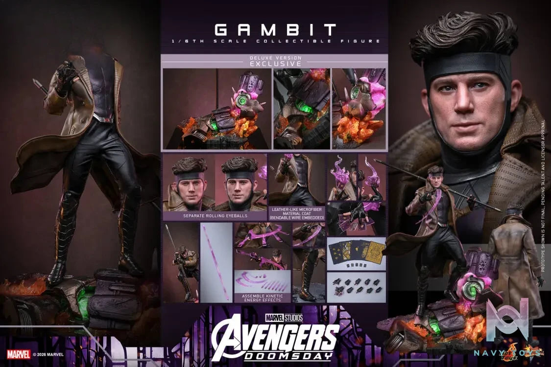 Hottoys – Avengers: Doomsday Gambit 1/6th scale Collectible Figure MMS910 MMS911 (Licensed)