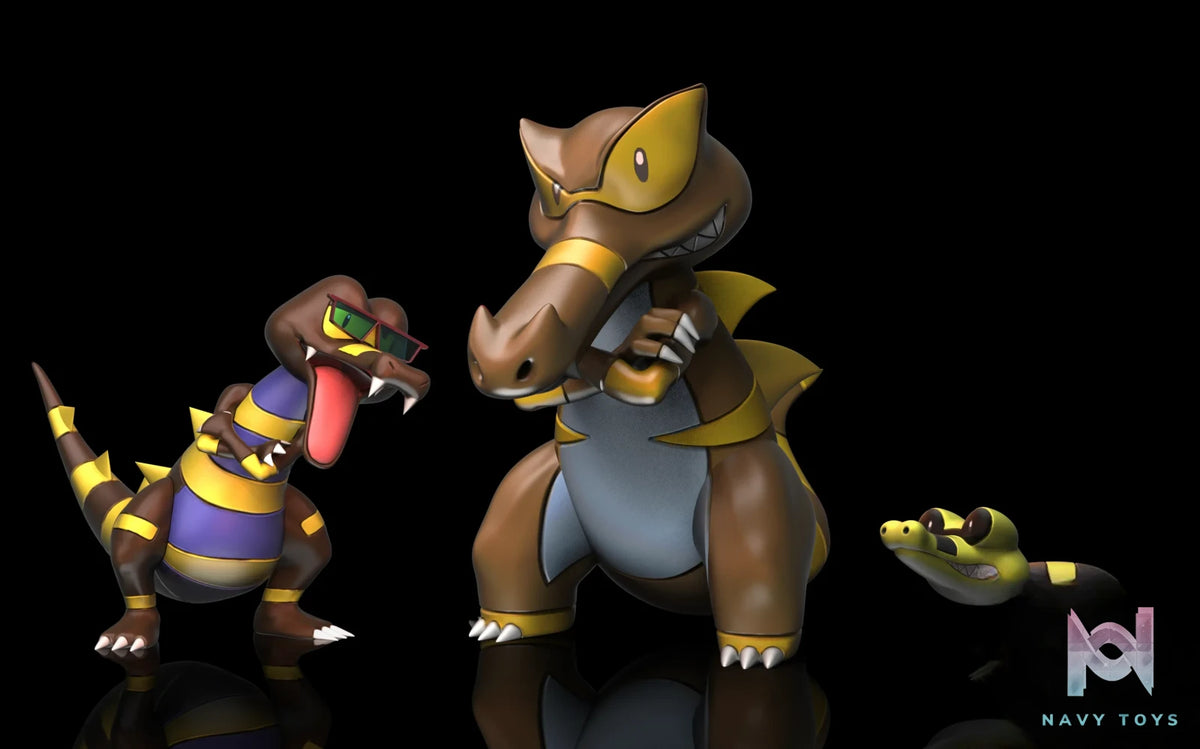 G9 Studio – Pokémon Krookodile Evolution Set