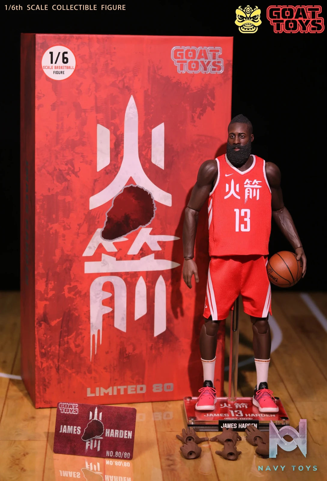 Goat Toys studio – NBA James Edward Harden Jr.