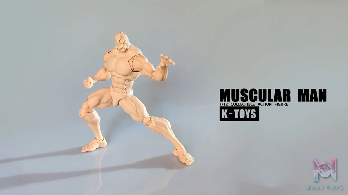 K Toys – 1/12 Strong Muscular Man Body KT01A/B/C (Licensed)
