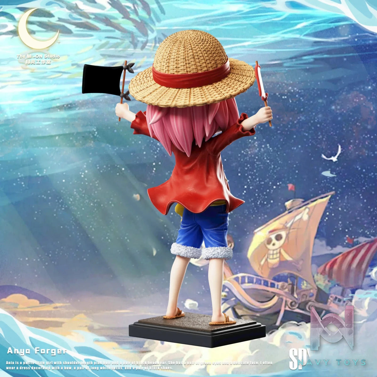 The MOON Studio – SPY×FAMILY Anya Forger Cosplay Luffy