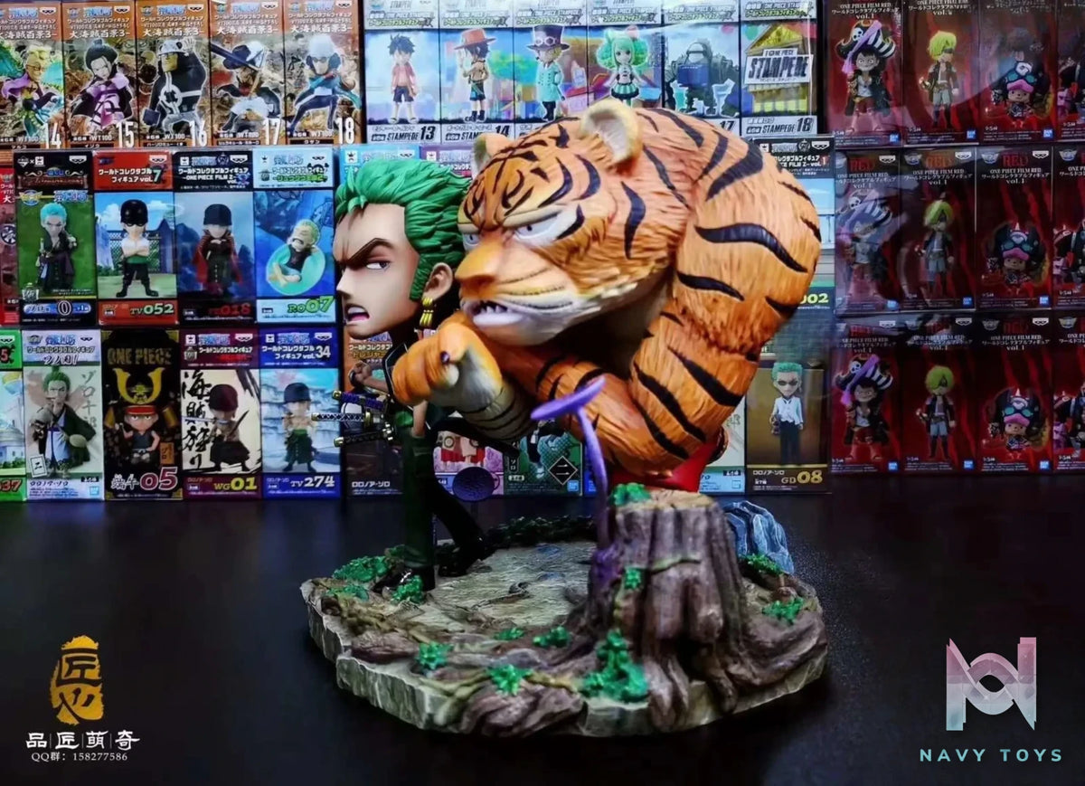 Pin Jiang Meng Qi Studio – One Piece MQ038-SD Tiger Guide Roronoa Zoro
