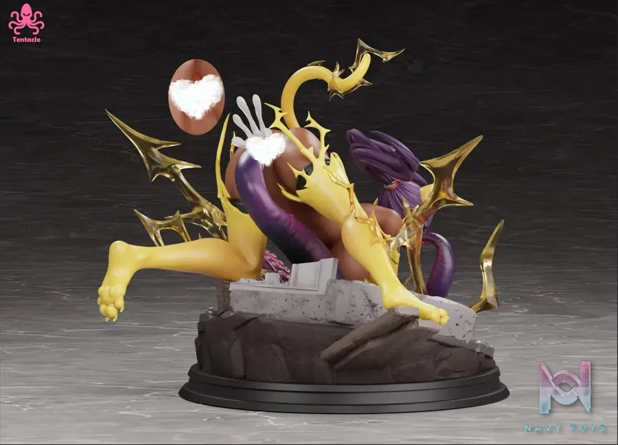Tentacle Studio – Lightning Cat Yoruichi vs. Tentacles Bleach