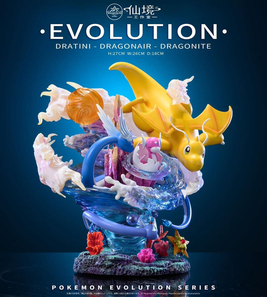 Wonderland Studio - Pokemon - Dragonite Family resin statue Wonderland Studio anime figure