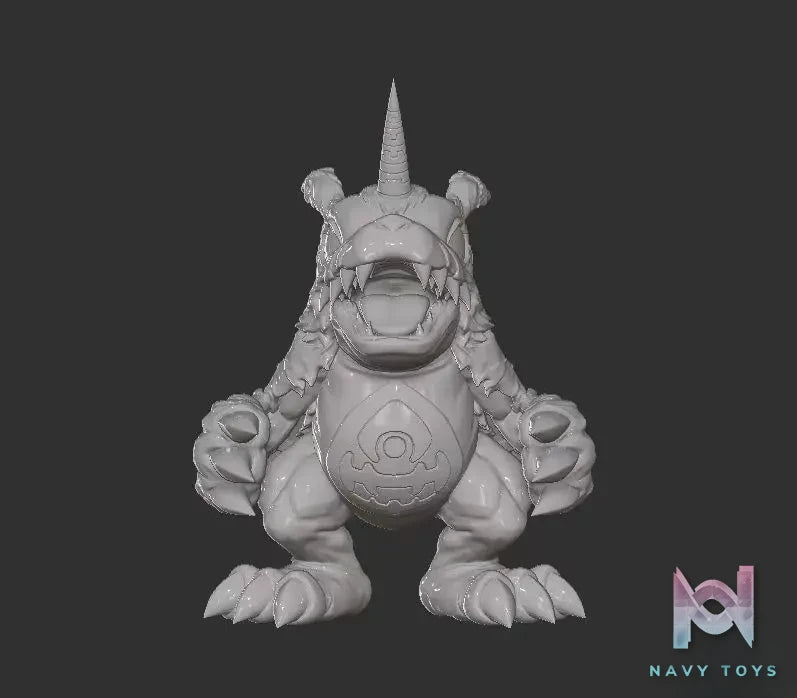 Mine Studio – Digimon Bright and Dark Round 2 – MetalGarurumon & DarkGarurumon