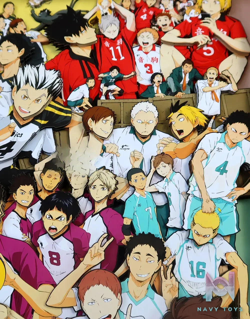 KALA HOME Studio – Haikyu!! Multiple Characters #10 3D Decorative Painting Haikyu!!