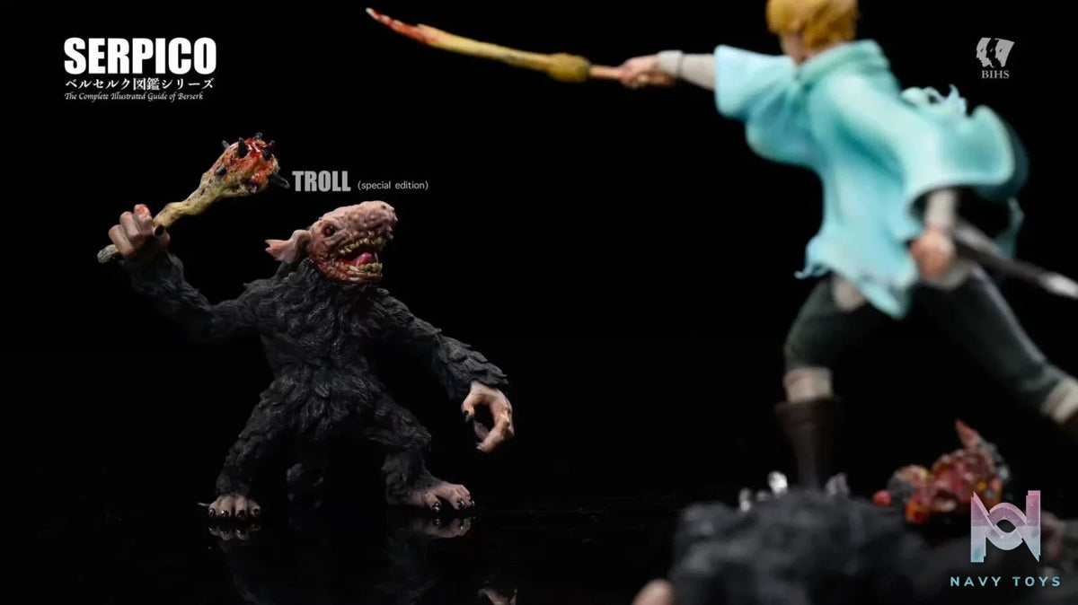 Encyclopedia Series #3 Serpico's Battle with the Beast of the Eclipse Berserk - BIHS Studio resin statue Navy Toys anime figure