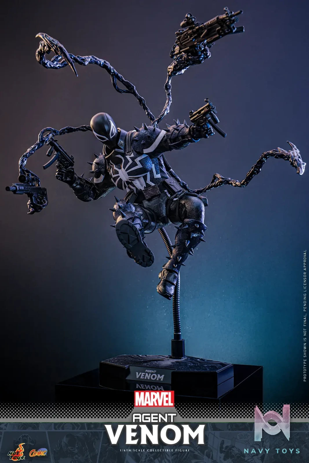 Hottoys – Marvel 1/6 CMS025 Agent Venom (Licensed)
