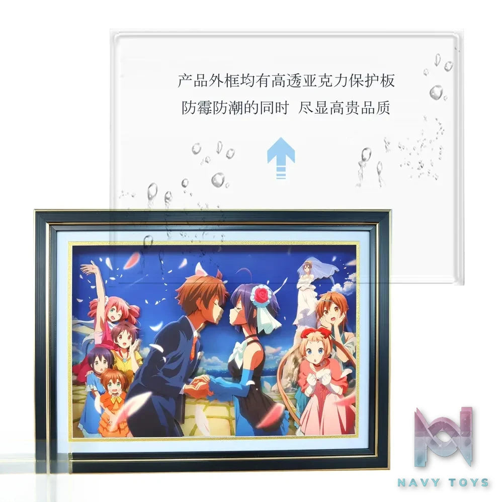 KALA HOME Studio – Love, Chunibyo & Other Delusions! Multiple Characters 3D Decorative Painting Love, Chunibyo & Other Delusions!
