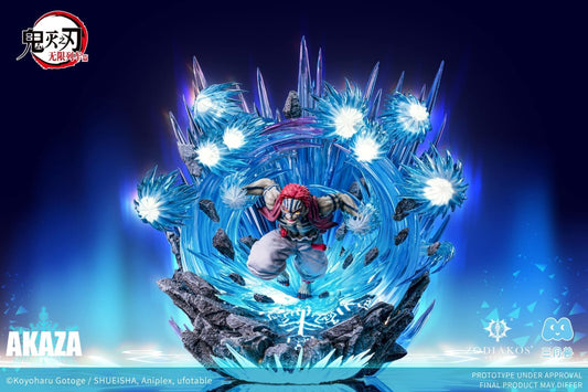 Akaza Zodiokas - Kimetsu No Yaiba resin statue Navy Toys anime figure
