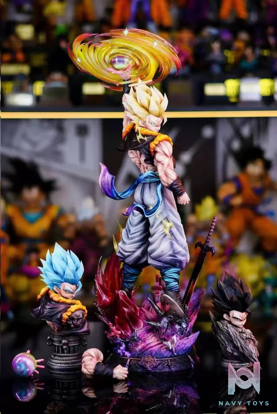 Gogeta Resin Recast Statue - Dragon Ball - YYGK Studio resin statue Recast anime figure