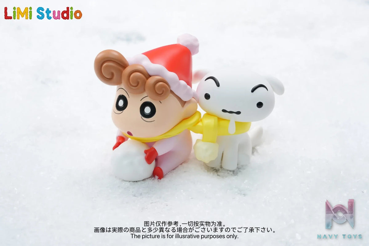 LiMi Studio – Crayon Shin-chan Winter Series SHimawari Snowball Fun