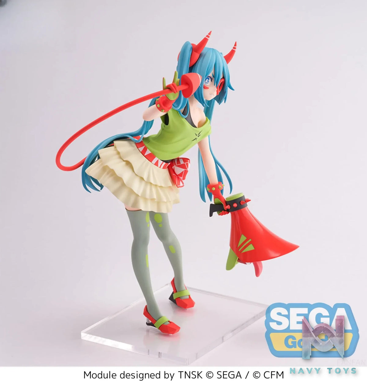 SEGA – FIGURIZMα Hatsune Miku -Project DIVA- X – Hatsune Miku – DE:MONSTAR T.R. (Licensed)
