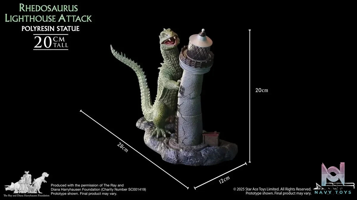 Star Ace Toys – Rhedosaurus Lighthouse Attack Resin Statue SA8068 (Licensed)