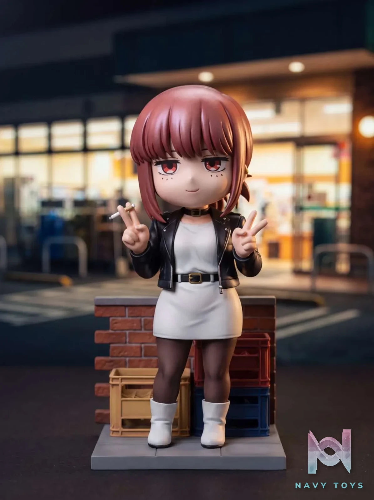 Zhi Meng Studio – Yamada Chibi Figure Smoking Behind the Supermarket with You