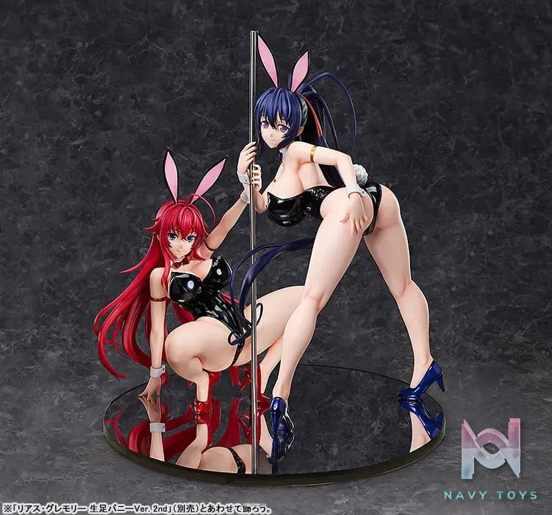 FREEing – High School D x D HERO Akeno Himejima: Bare Leg Bunny Ver. 2nd 1/4 Complete Figure (Licensed)