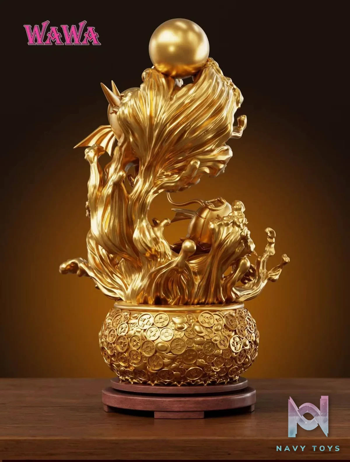 Fortune Calling Magikarp resin statue WAWA Studio anime figure