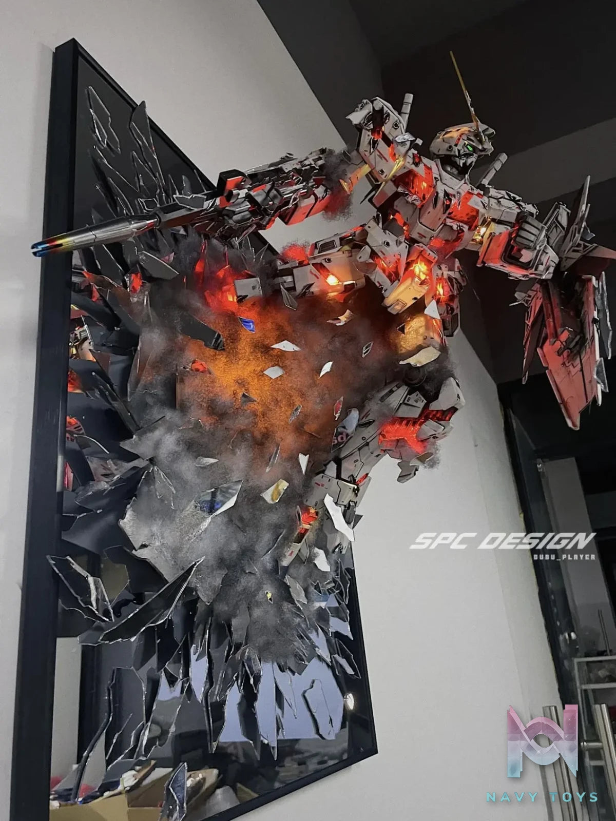 SPC DESIGN Studio – Gundam Series Broken Mirror Series RX-0 Unicorn Gundam
