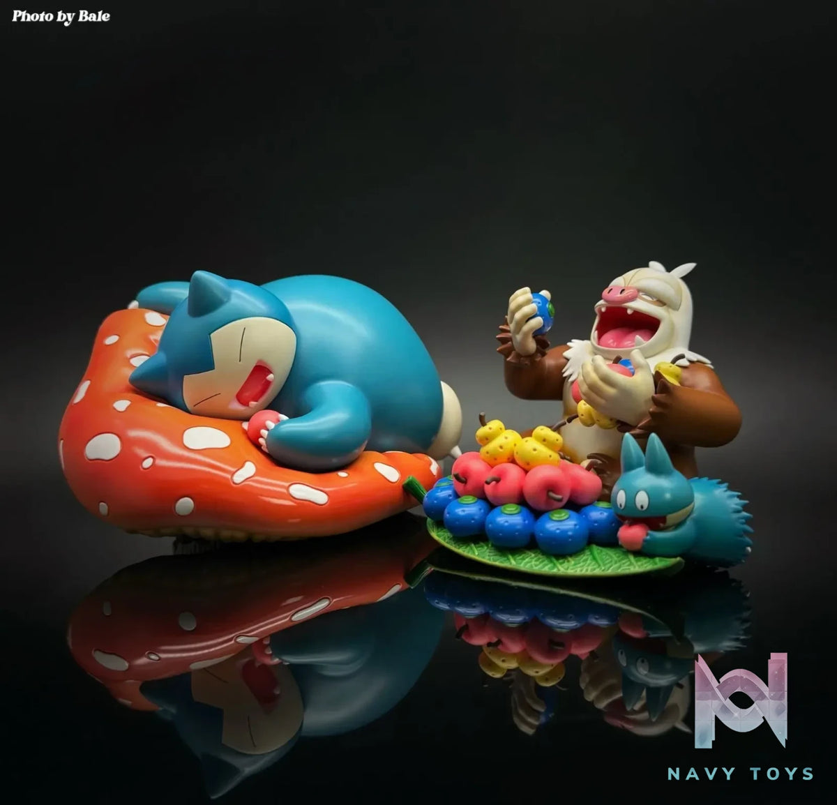 Asterism Studio – Pokémon Snorlax & Slaking & Munchlax (normal color)