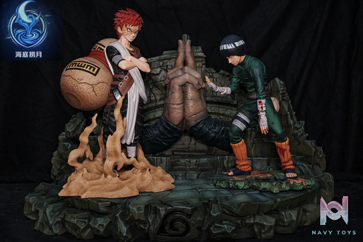 Hai Di Lao Yue Studio – Gaara & Rock Lee Chunin Exam Diorama Base Naruto