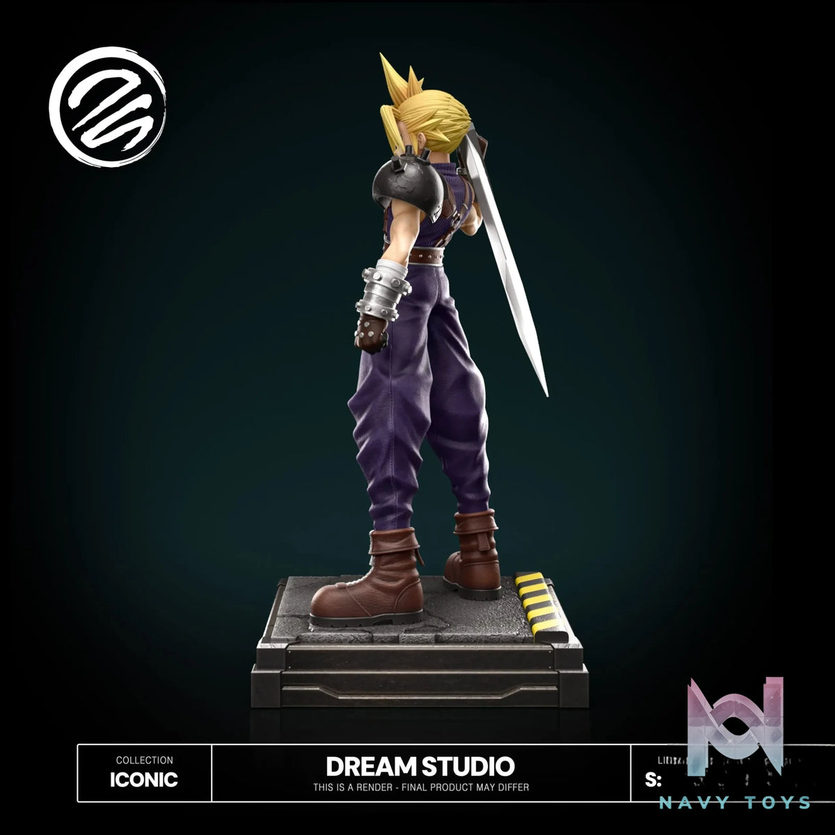 Dream Studio – Final Fantasy OG Cloud FFVII 2.0