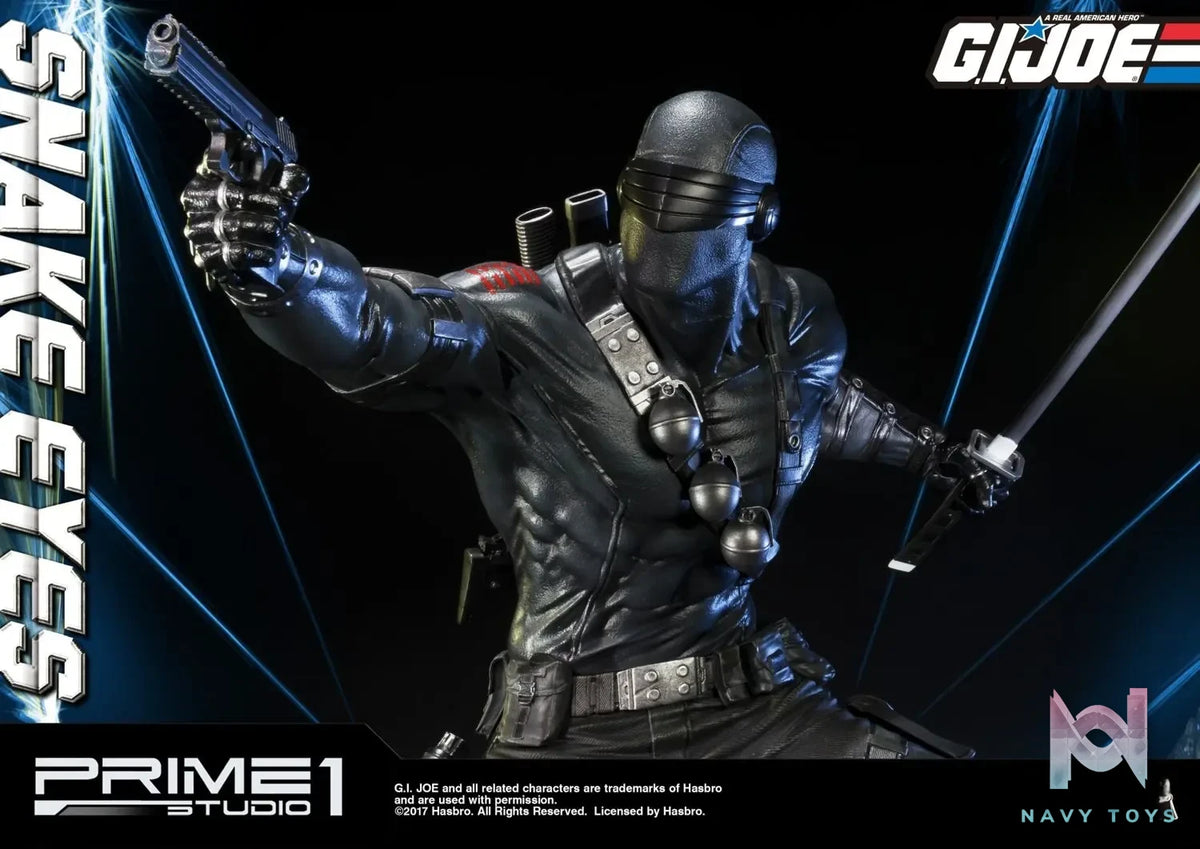 Prime 1 Studio – Premium Masterline G.I. Joe Snake Eyes PMGJ-01 PMGJ-01EX(Licensed)