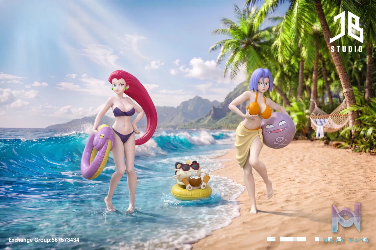 JB Studio – Jessie X James Swimsuit Team Rocket Trio Pokémon