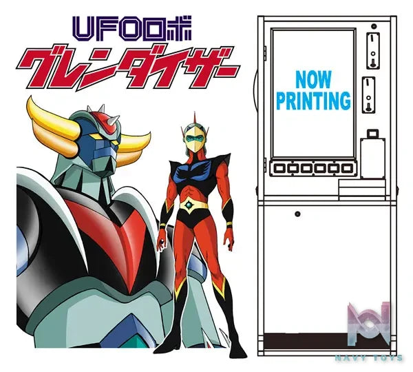 Hasegawa – 1/12 Dagashiya no Roulette Game “UFO Robot Grendizer” Plastic Model (Licensed)