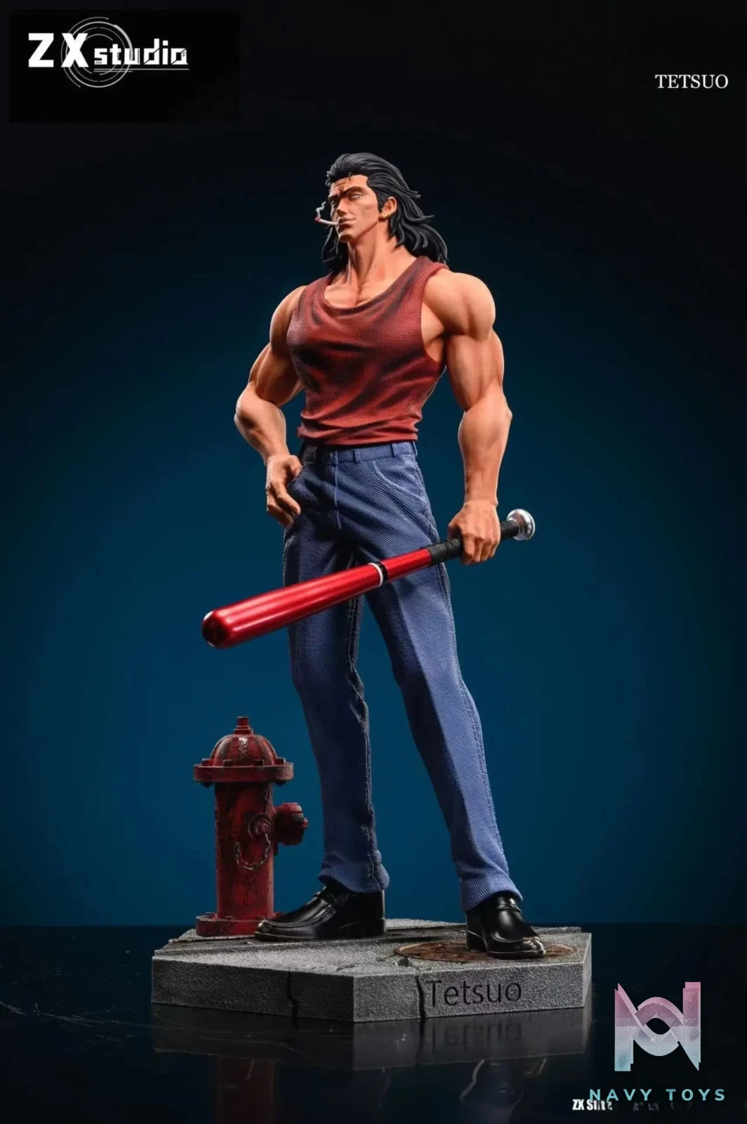 Slam Dunk Men's Red Vest TETSUO – ZX Studio | Navy Toys