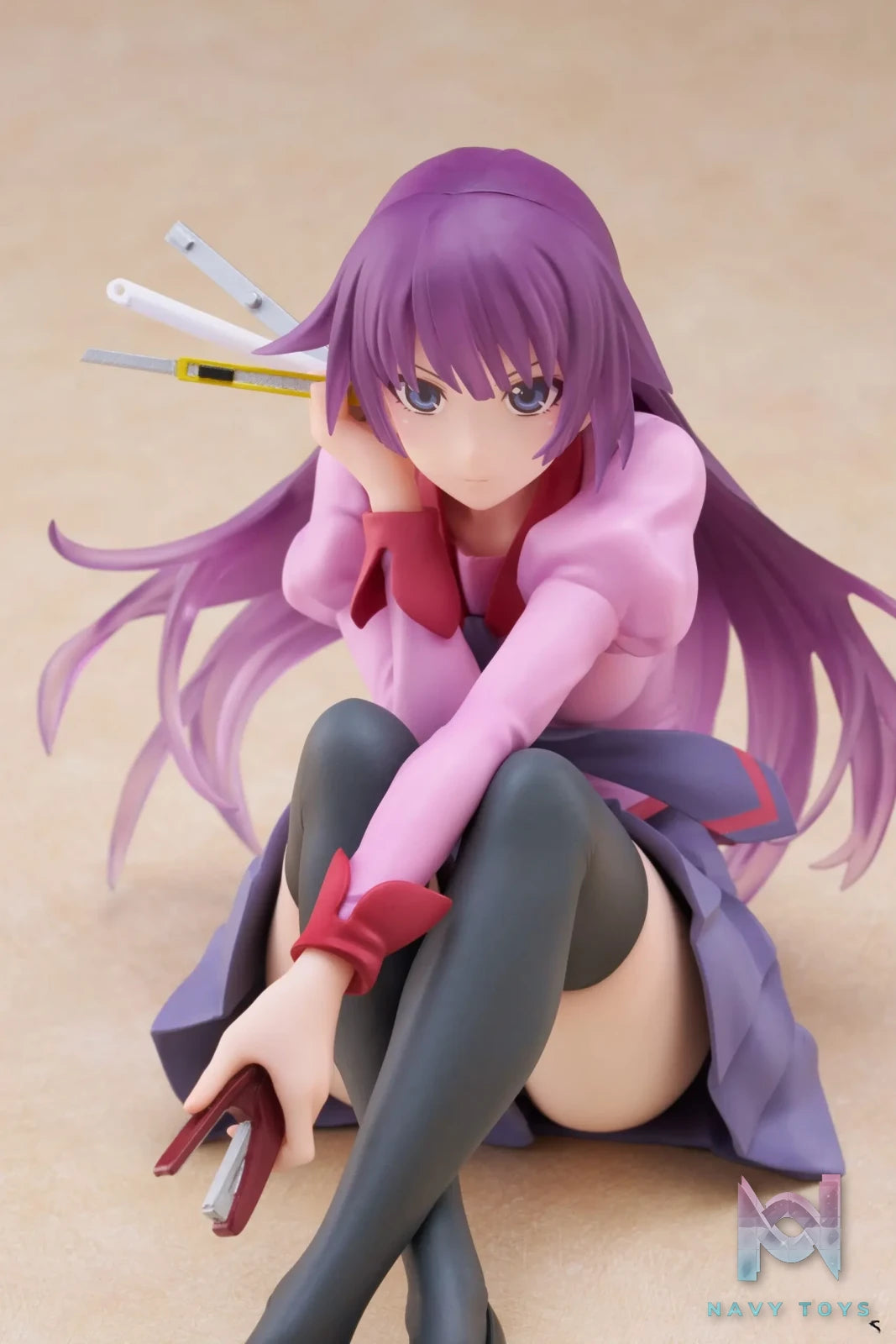Taito – Monogatari Series Desktop Cute Figure Senjougahara Hitagi 2.0 (Licensed)
