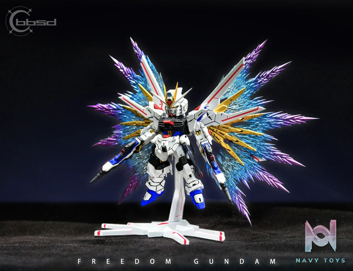 BBSD Studio – Mobile Suit Gundam trike Freedom Painted Finished Product Version